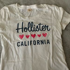 Simple White Hollister Shirt